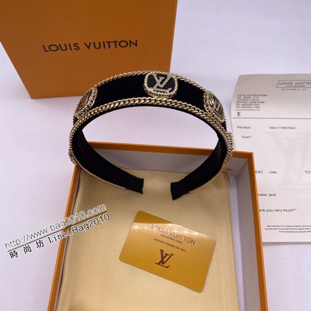 Louis Vuitton新款飾品 路易威登新款發箍 LV字母發飾  zglv1939